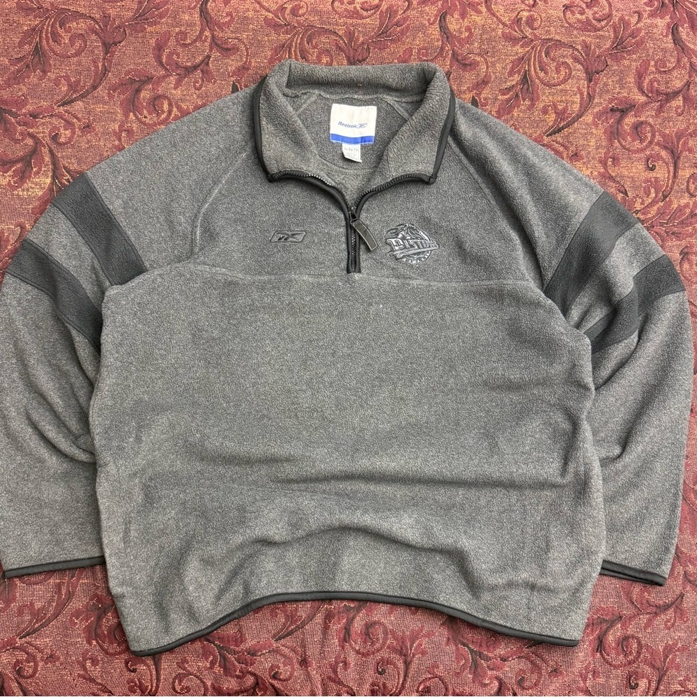 90s Reebok Detroit Pistons Quarter Zip
